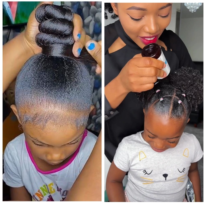 Latest Packing Gel Hairstyles for Kids