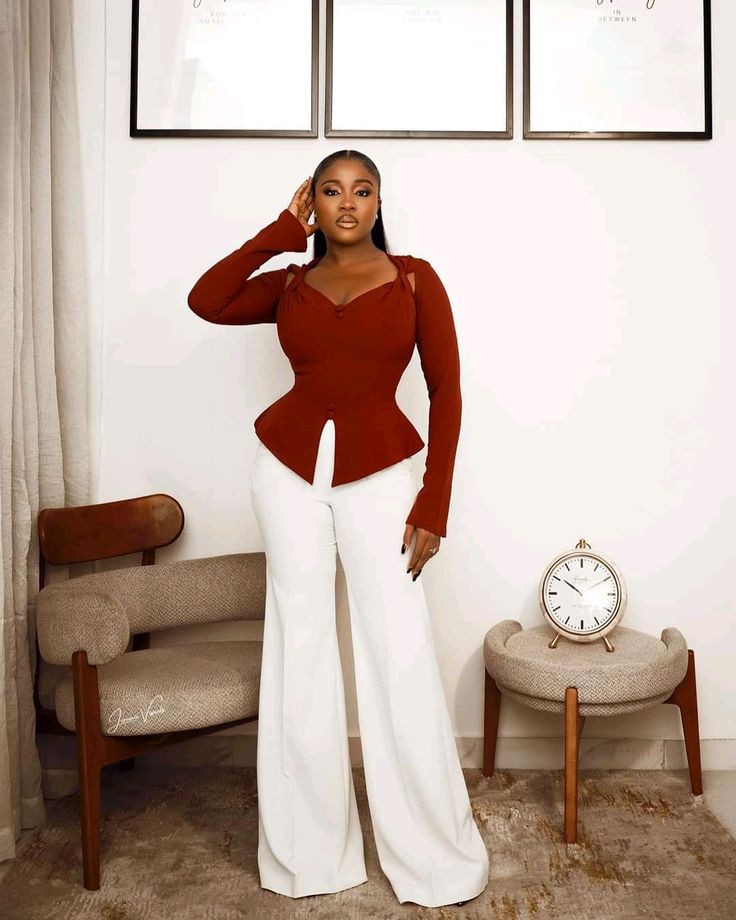 Best Long-Sleeve Trousers and Top Dresses 