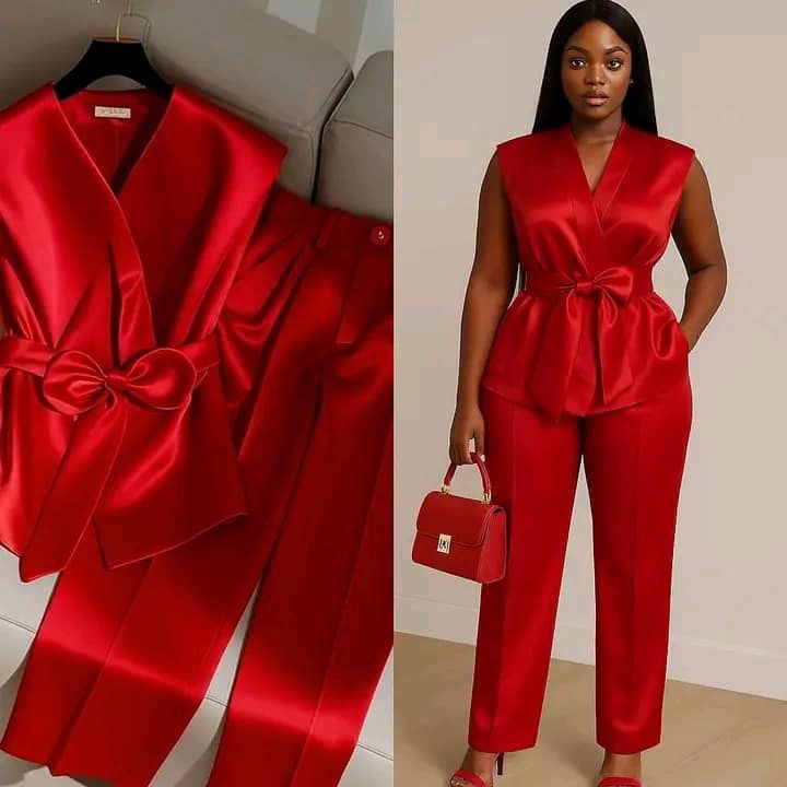 Duchess Material Trouser and Top 