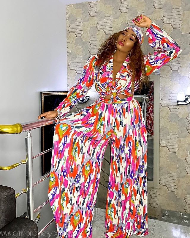 Chiffon Top and Trouser Styles for Ladies 