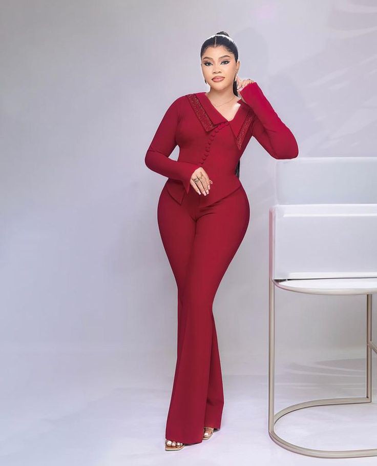 Plain Trouser and Top for Ladies 