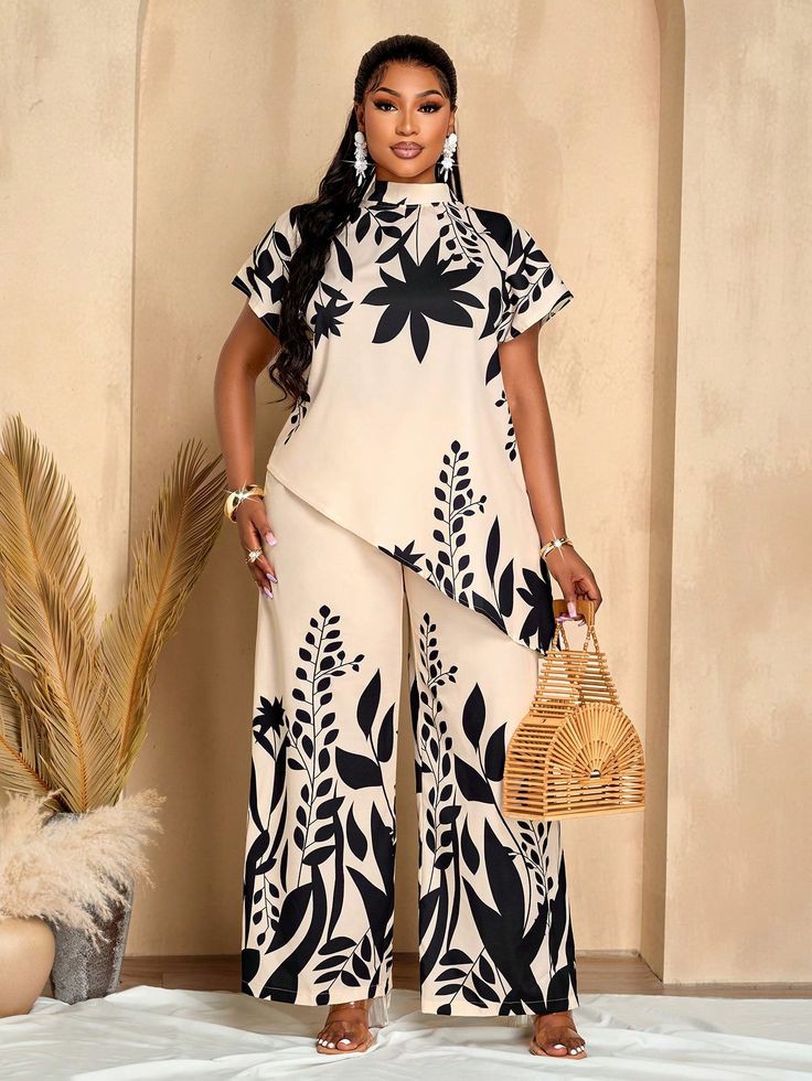 Short Sleeve Styles for Top and Trouser 