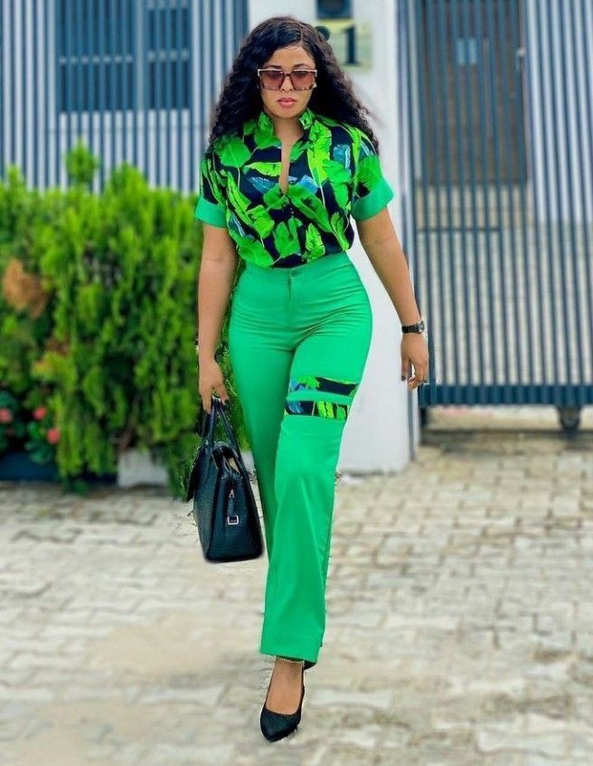 Short Sleeve Styles for Top and Trouser 