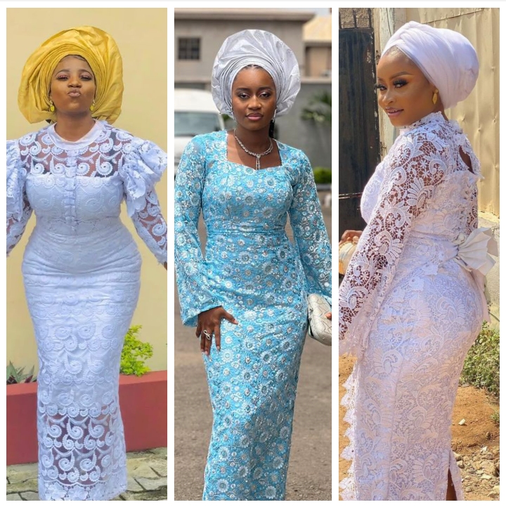 Latest Cord Lace Styles For Ladies