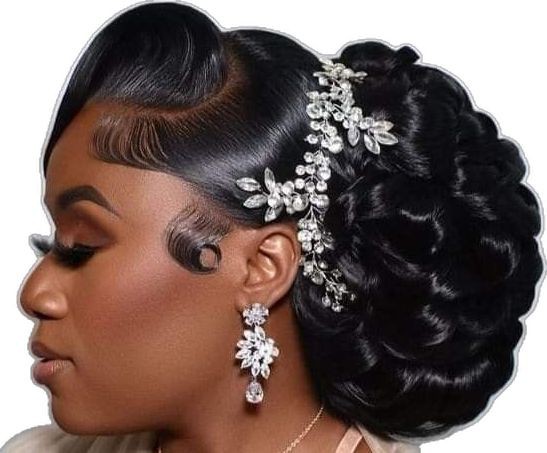 Simple Bridal Hairstyles in Nigeria