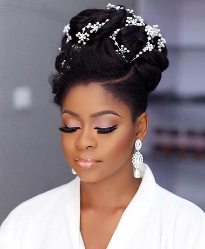 Wedding Hairstyles for Black Brides