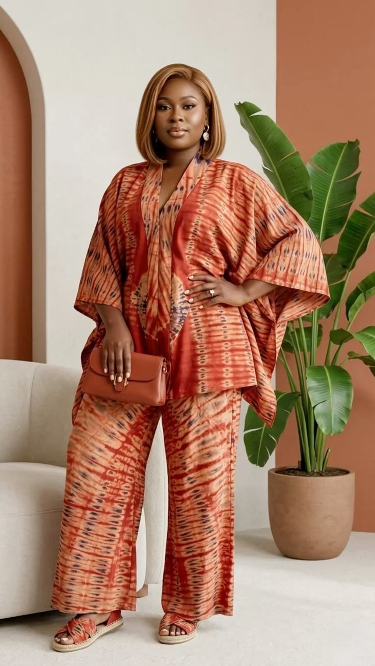 Up and Down Adire Style for Women