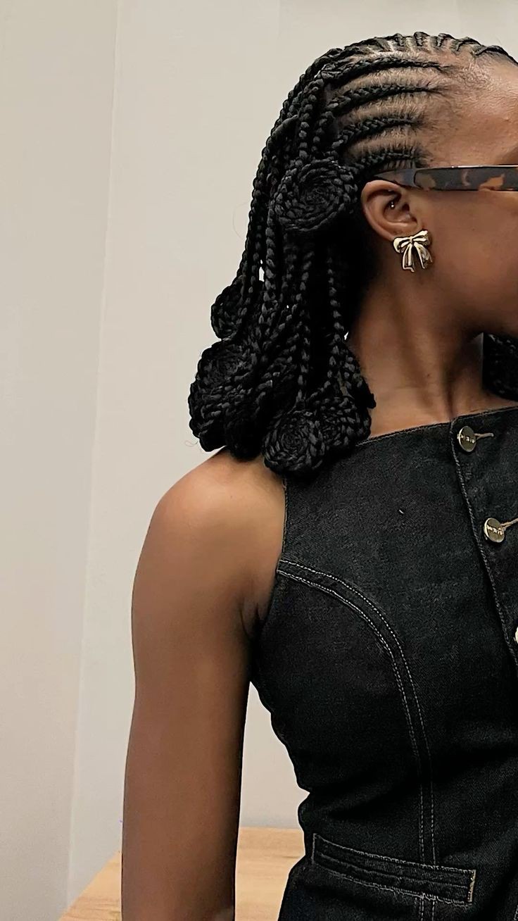 Simple Koroba Hairstyles for Ladies