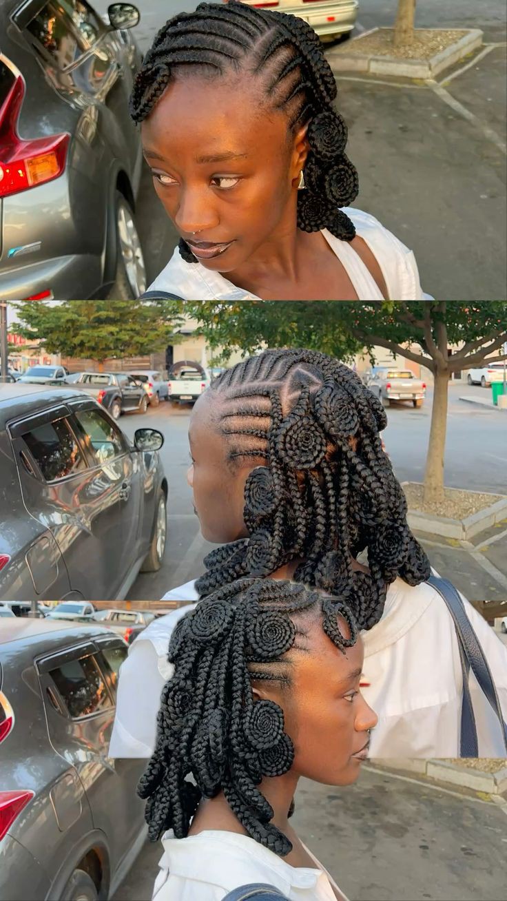 Koroba Hairstyles with Natural Hair