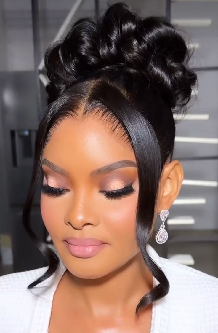 Bridal Hairstyles with Frontal