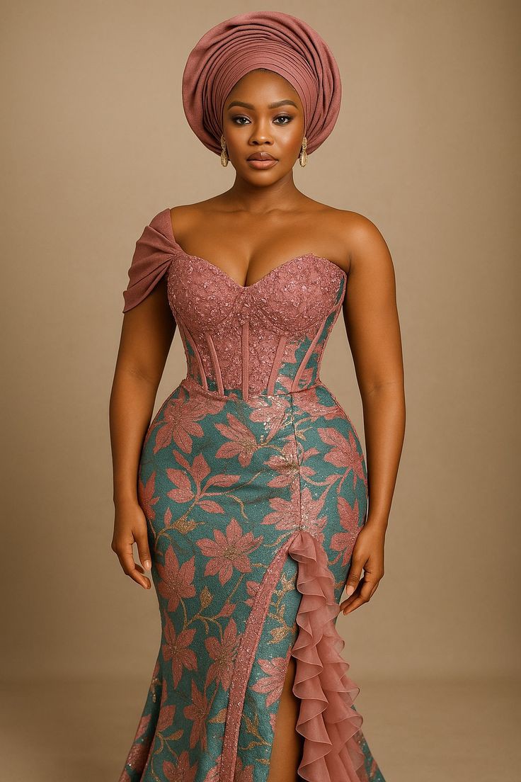 Off Shoulder Lace Gown Ideas 