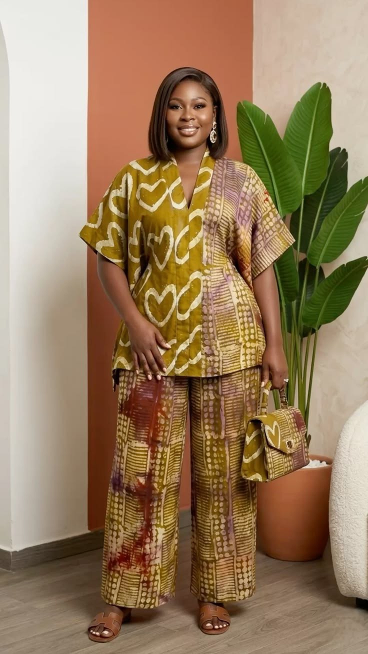Up and Down Adire Style for Women