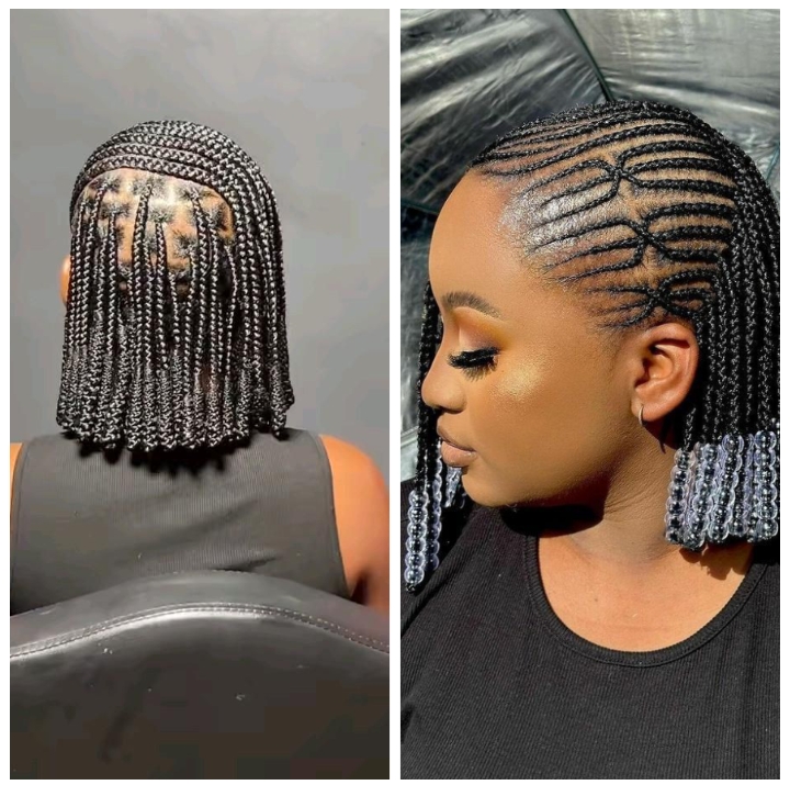 Short Simple Hairstyles with Attachment