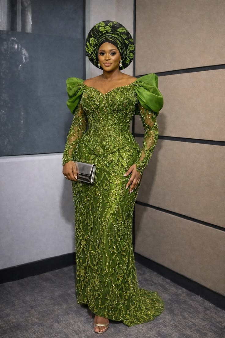 Latest Lace Gown Styles for Ladies