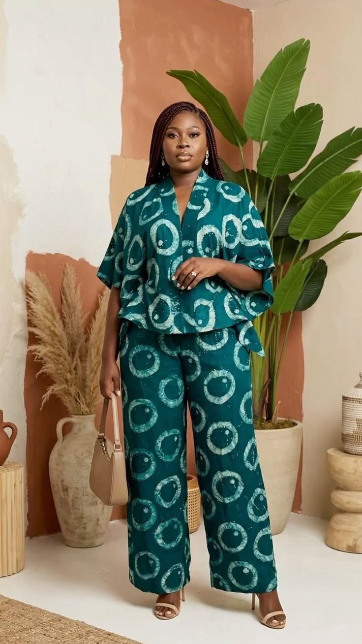 Up and Down Adire Style for Women
