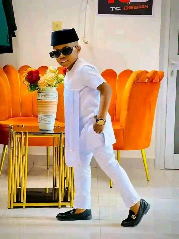 White Senator Styles for Boys