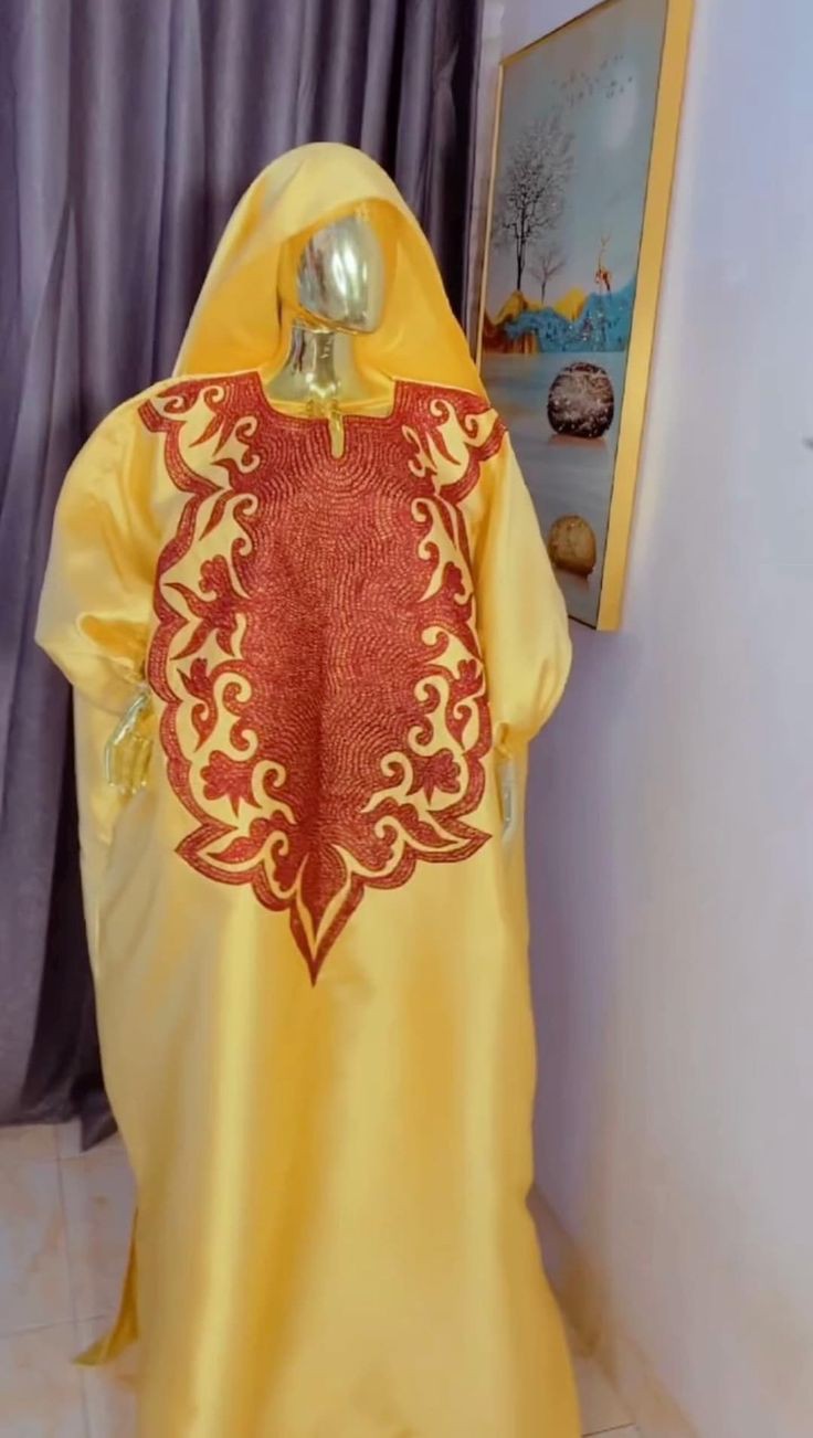 Silk Bubu Gown Styles for Wedding 