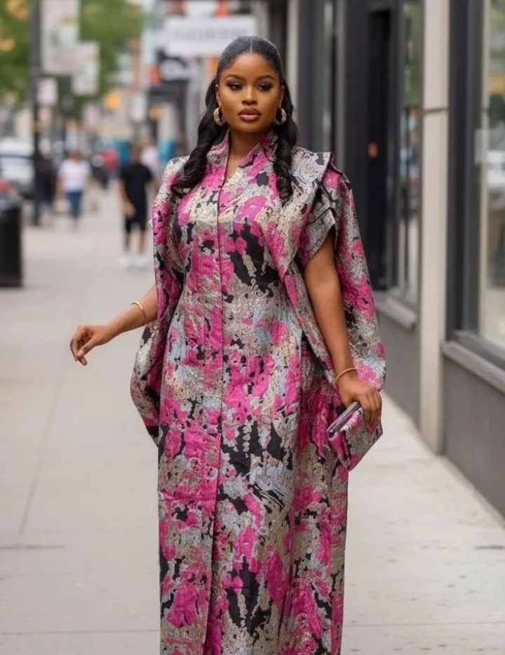 Silk Bubu Gown Styles in Nigeria