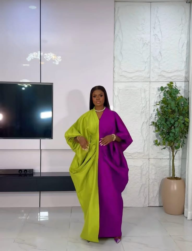 Silk Bubu Gown Styles in Nigeria