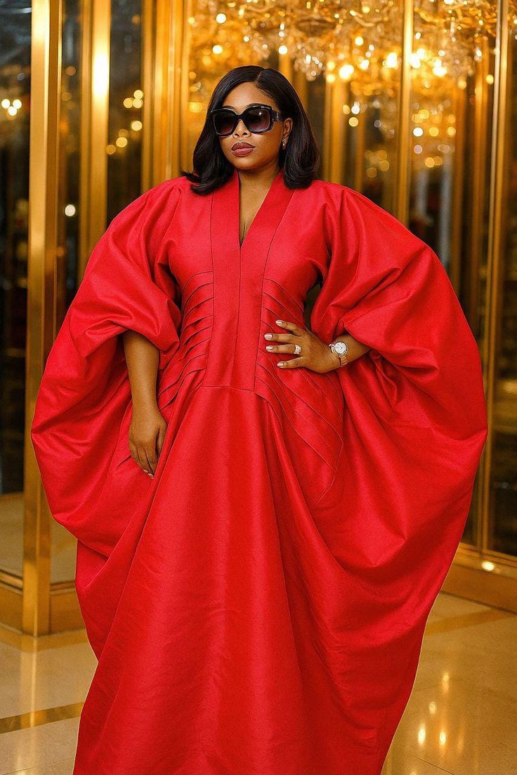 Simple Silk Bubu Gown Styles in Nigeria 