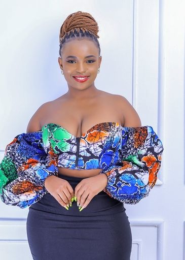Ankara crop top styles for weddings