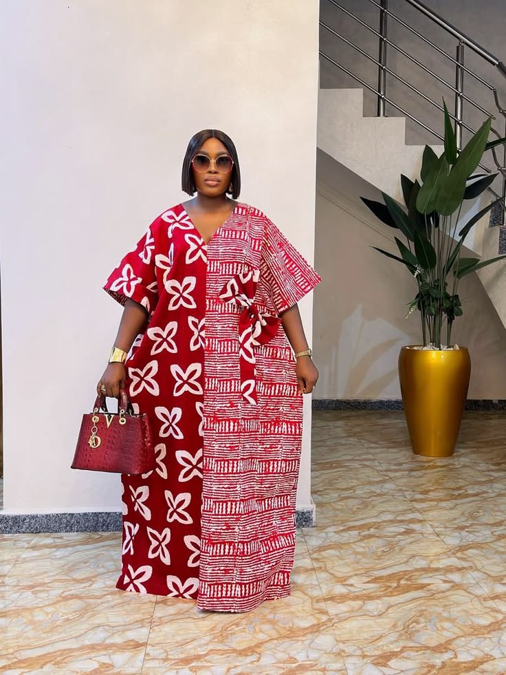 Trending Bubu Gown With Ankara ​