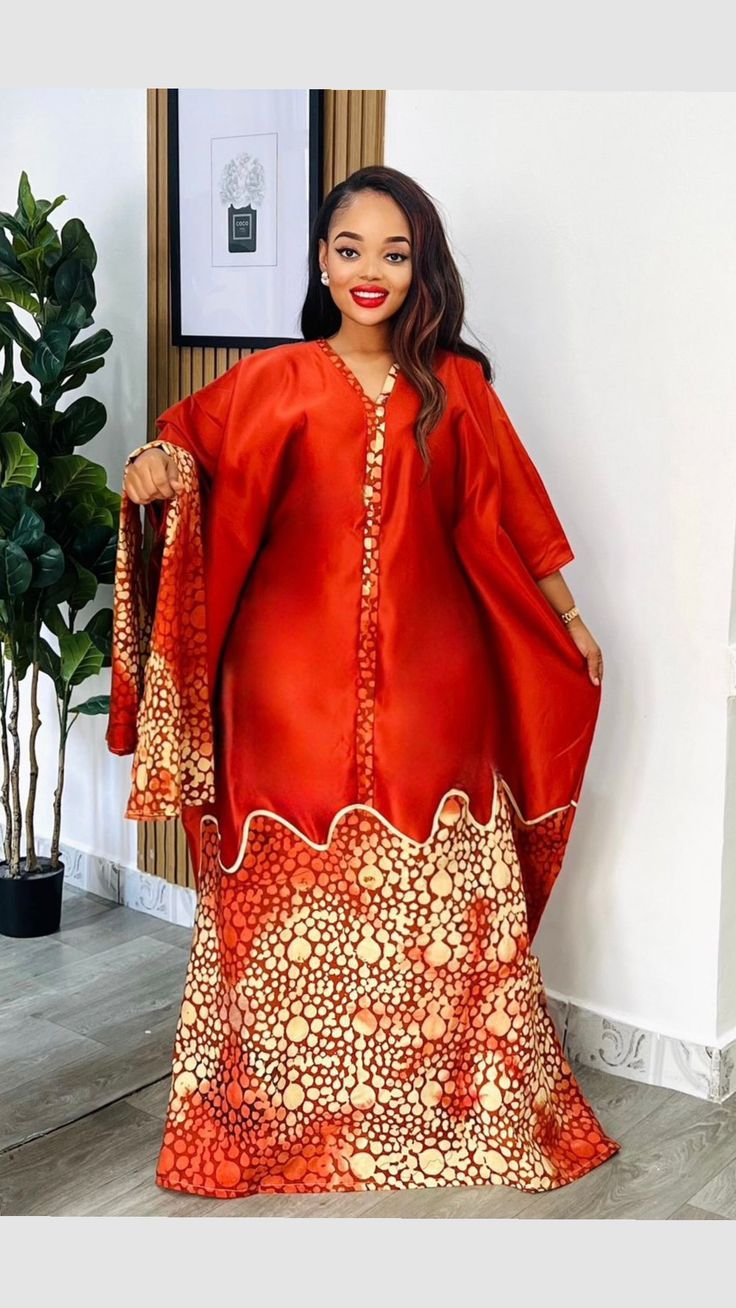 New Styles for Kampala Gown for Ladies