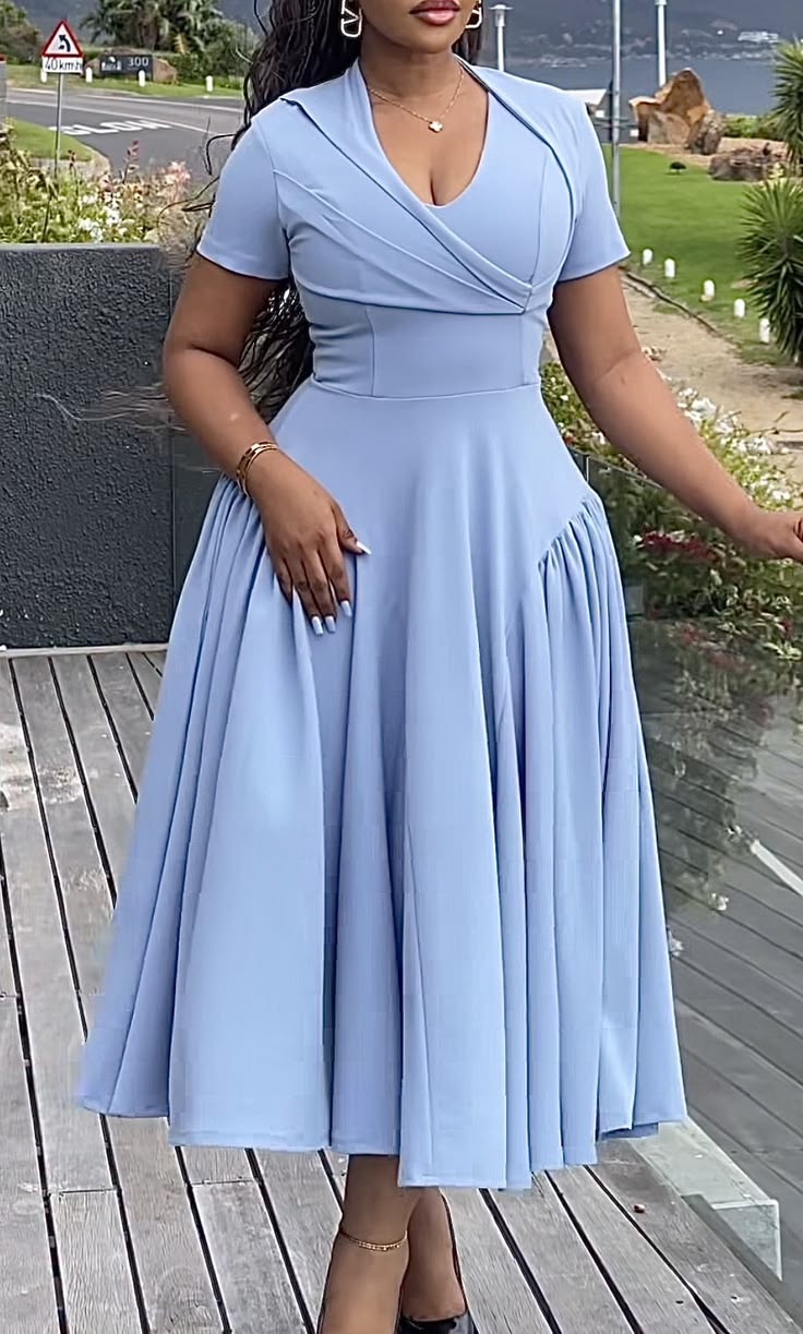 Simple English Gown Styles