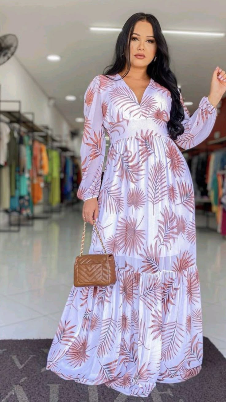 Chiffon Gown Styles For Church