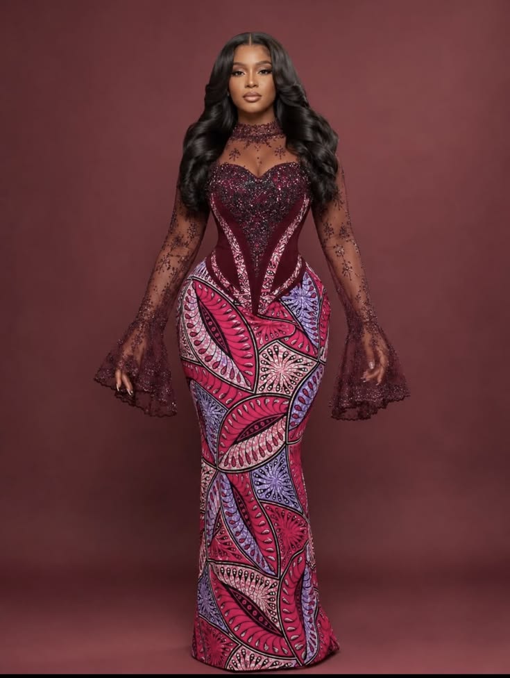 . Simple Gown Styles for Teenage Girls