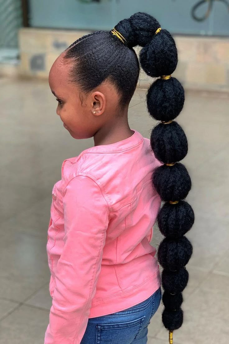 Long Packing Gel Hairstyles with Kinky