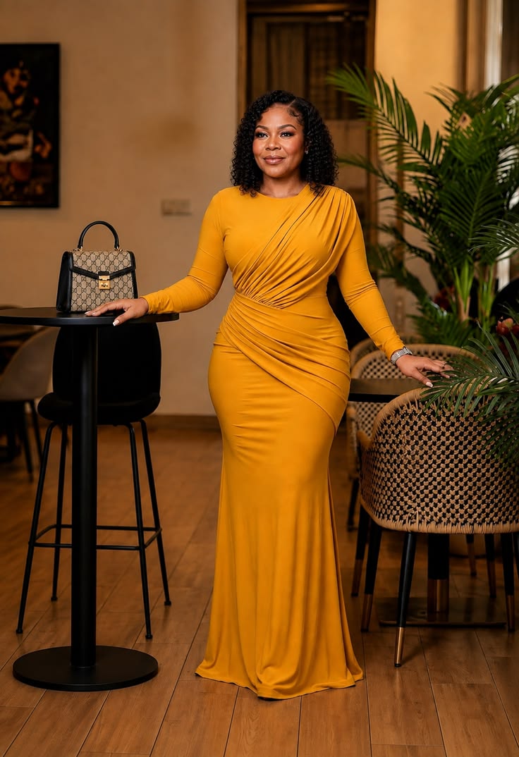 Other Nigerian Crepe Gown Ideas