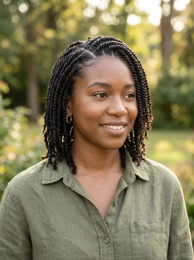 Natural Hair Twist Styles