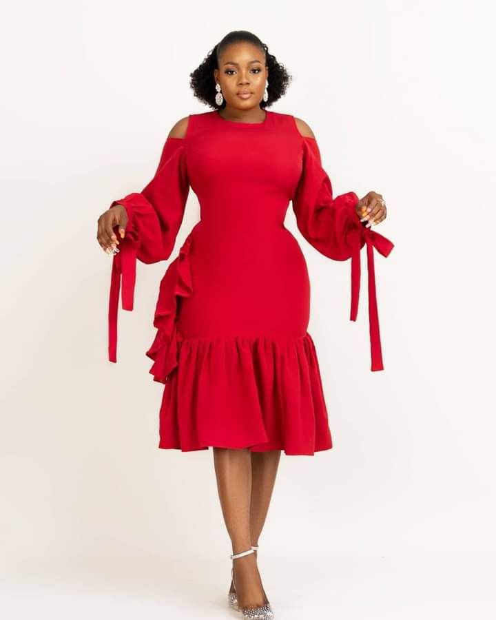 Classy English Gown Styles ​