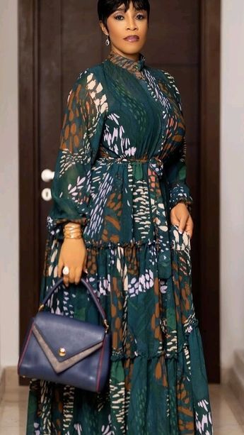 Long Chiffon Dress Ideas