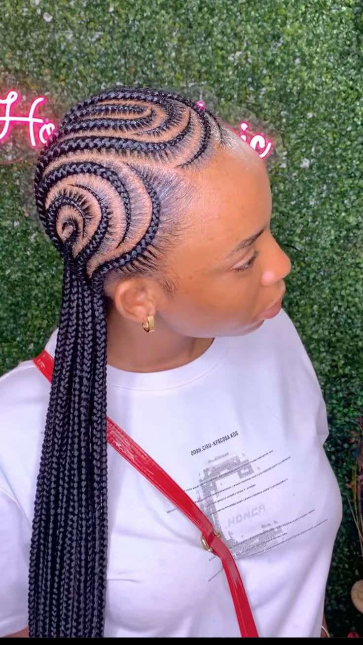 All Back Hairstyle with Attachment