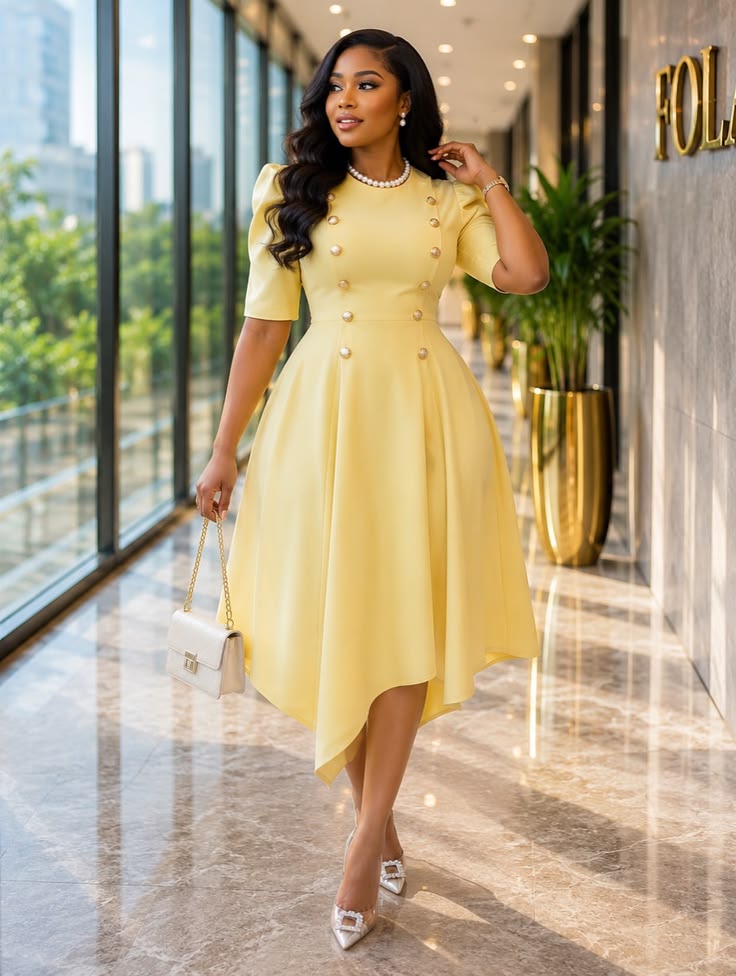 Elegant English Gown Styles
