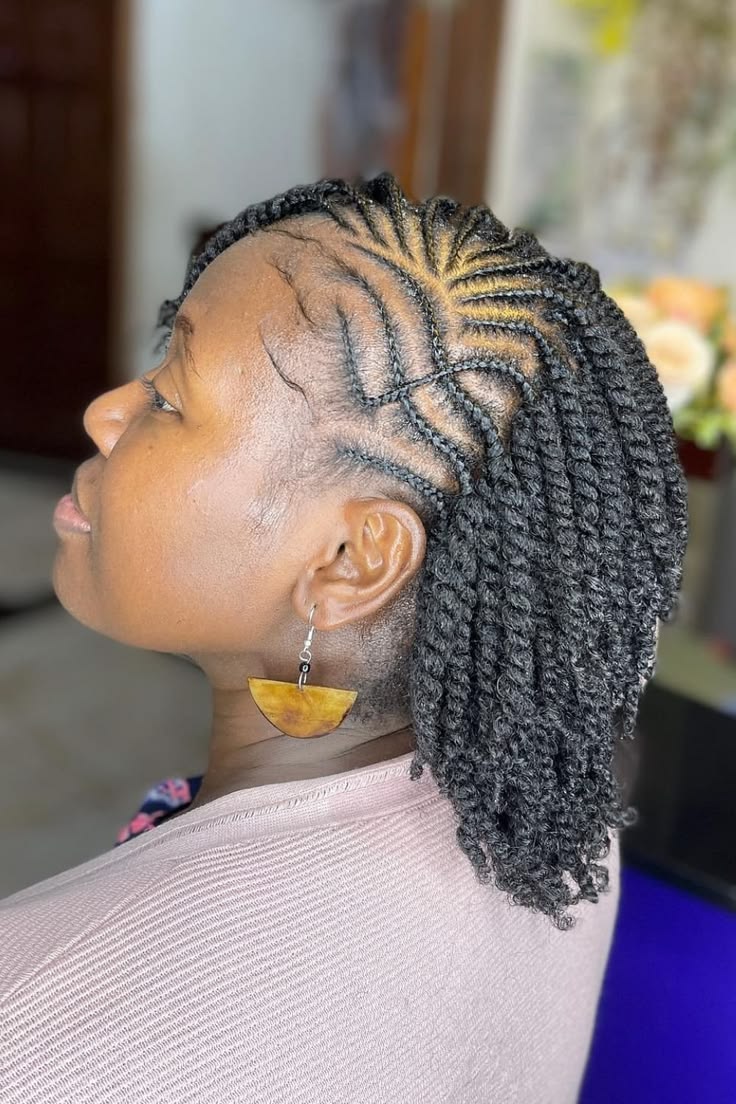 Natural Twist Styles for School Students