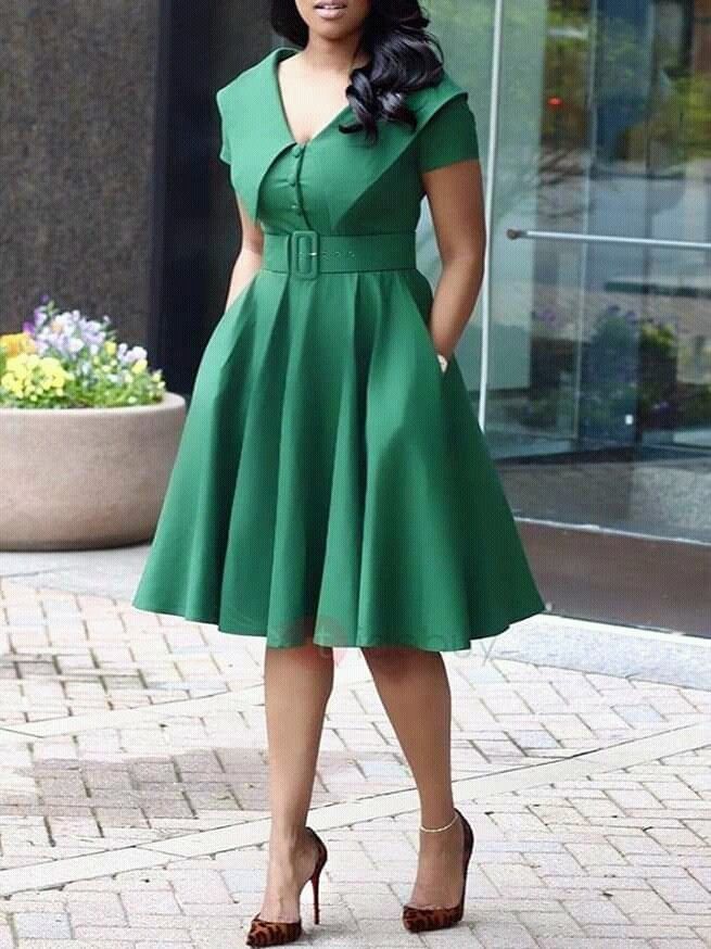 Simple English Gown Styles