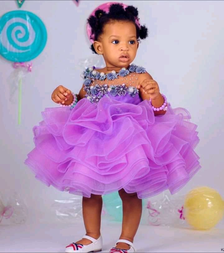 Trending Lace Gown for Children