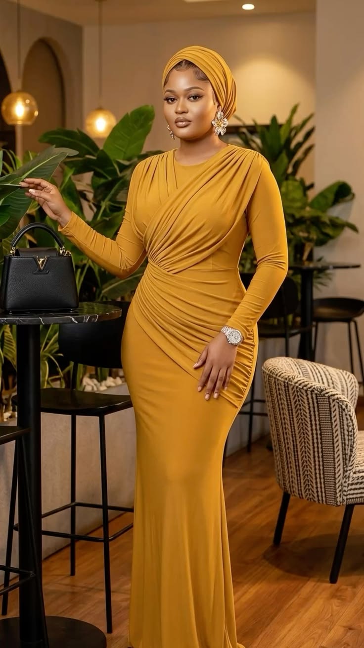 Plain Material Style for Ladies