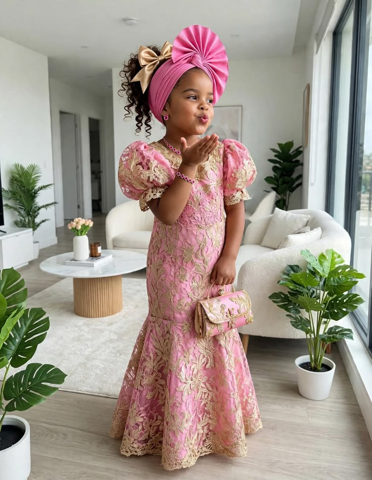 Suitable Lace Styles for Girl Child