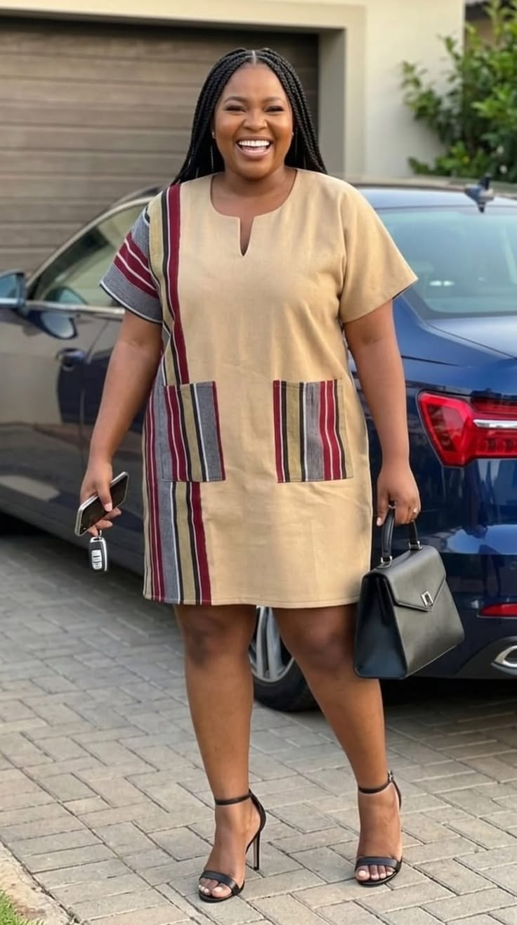 Beautiful Short Gown Styles for Ladies in Nigeria 