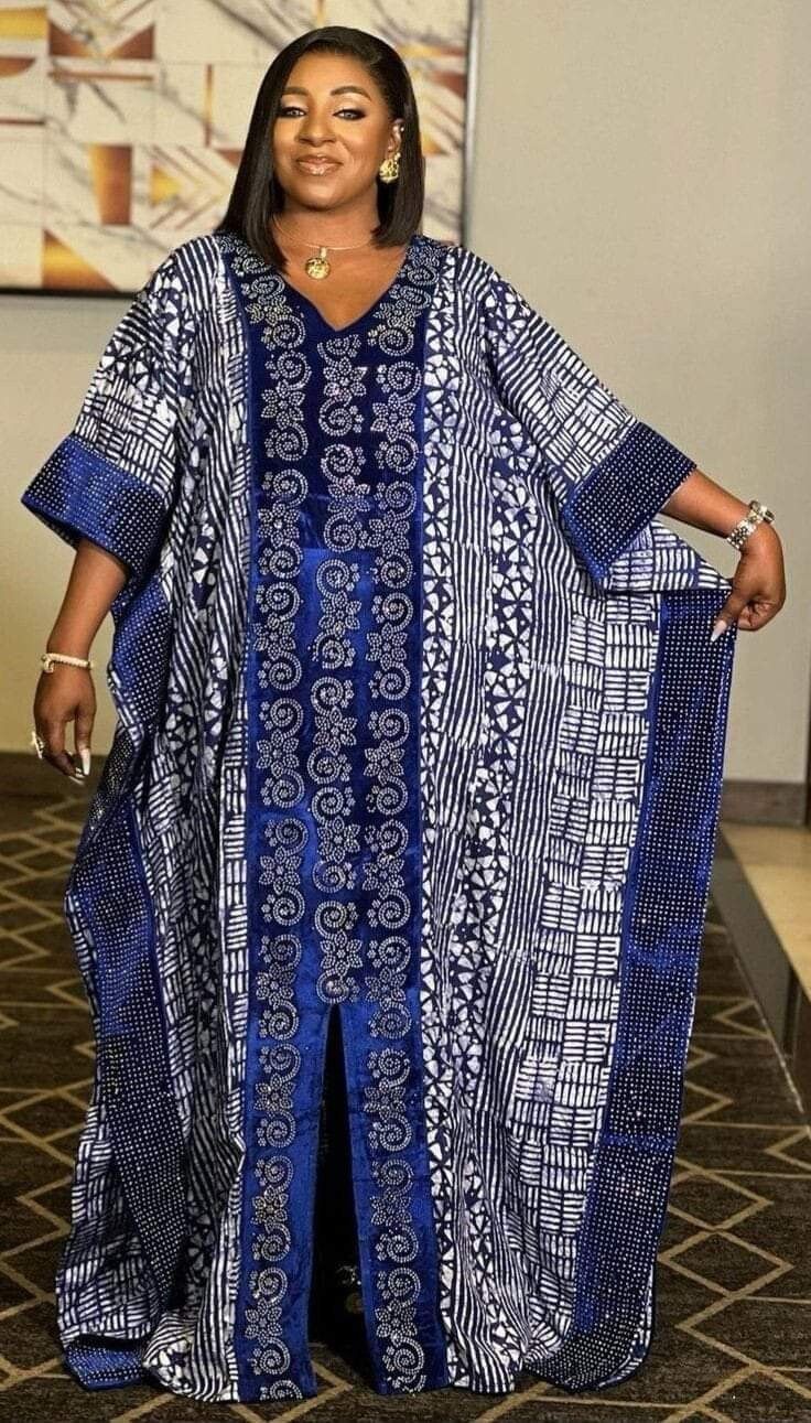 Bubu Gown Styles with Ankara