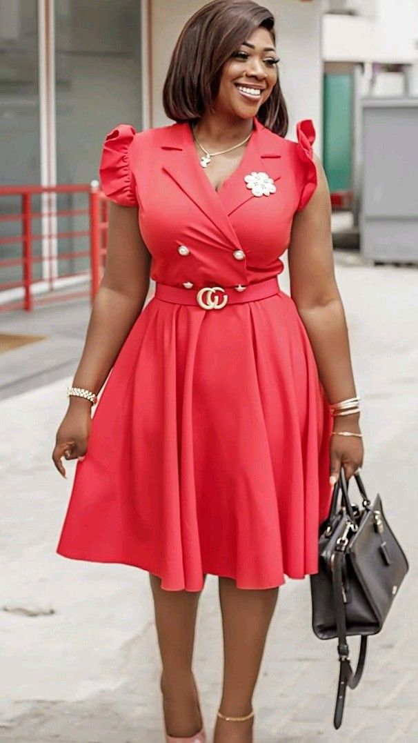Plain Material Styles for Short Gown ​