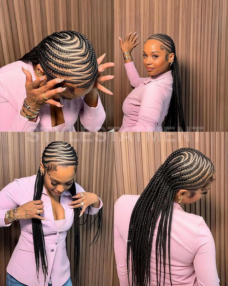 All Back Hairstyle with Attachment