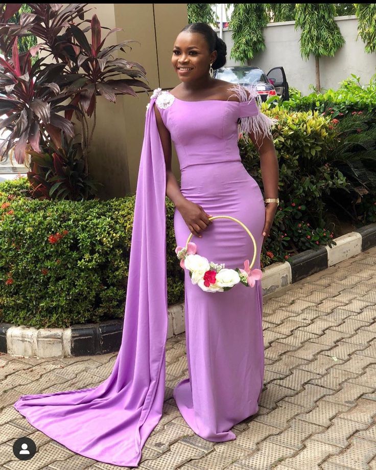 Latest Crepe Material Styles for Long Gowns