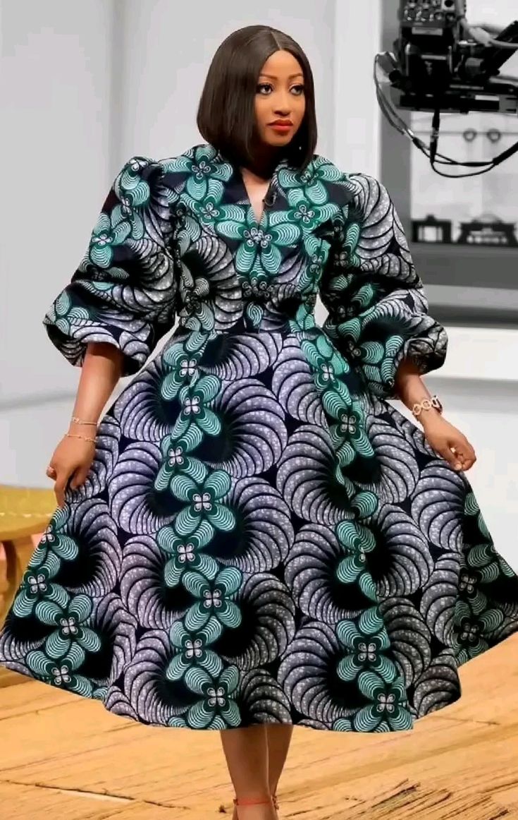 Beautiful Short Gown Styles for Ladies in Nigeria 