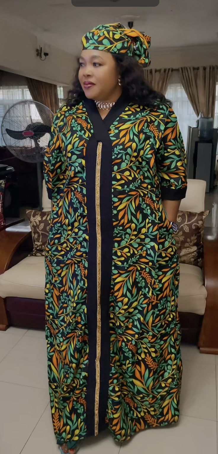 Simple Ankara Styles for Older Mothers