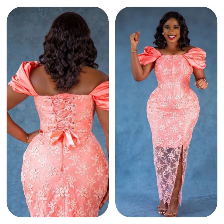 Latest Lace Gown Styles for Teenage Girls ​